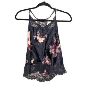 INC International Concepts Floral Lace Camisole, Size X-Small